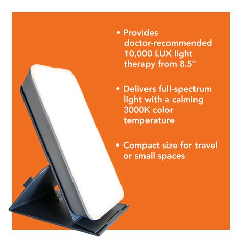 Theralite 10000 Lux Bright Light Therapy Lamp Carex