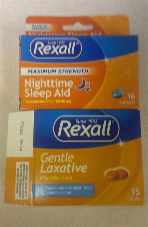 Review I Hated The Packaging Of The Rexall Nighttime Sleep Aid So I
