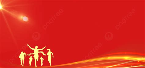 May Fourth Youth Promotional Poster Background Template Red
