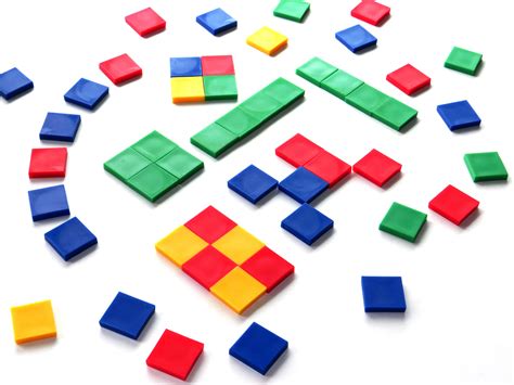 Colorful 1 Inch Sq Area Tiles Math Engaged