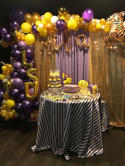 Lsu Themed Party Going Away Parties Party Party Themes
