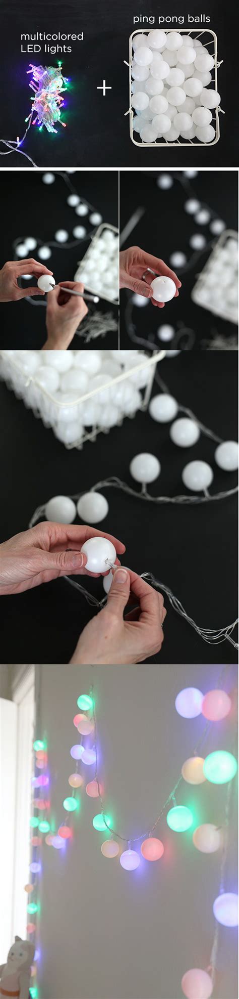 Holiday Decoration Diy String Light Projects