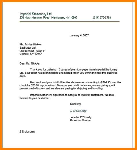 Business Block Letter Format Collection Letter Template