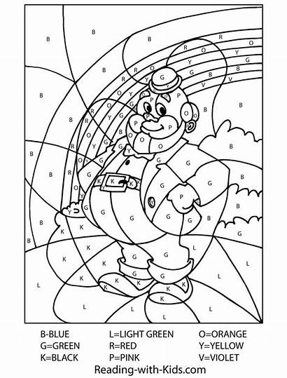 Number Coloring Pages Mystery Adult Adults Numbers