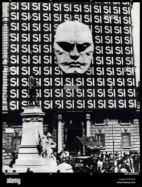 Vintage Photo Political Fascism Mussolini Autograph Poster Art Print