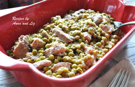 Spring Veal Stew With Baby Peas Prosciutto And Wine 2 Sisters