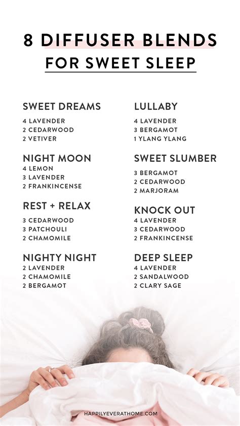 the perfect bedtime diffuser blends using essential oils for sleep sleeping essential oil