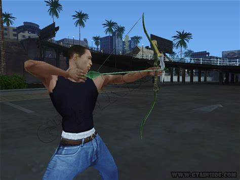 Gta San Andreas Working Green Arrow Bow From Injustice Gods Among Us
