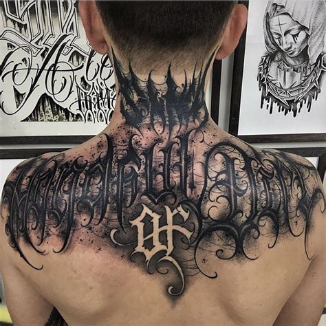Share More Than 69 Gothic Back Tattoos Incdgdbentre