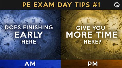 Civil Pe Exam Day Do You Get Extra Time If You Finish Early Pe Exam Passpoint By Emi