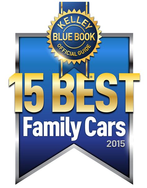 And with over 40 years of knowledge about motorcycle values and pricing, you can rely on kelley blue book. KELLEY BLUE BOOK NAMES 15 BEST FAMILY CARS OF 2015