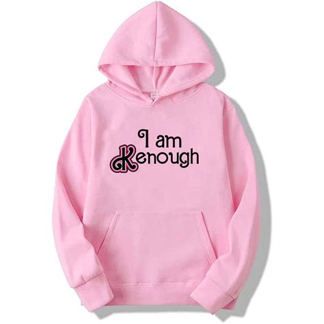 I Am Kenough Merch Hoodie Sweatshirt New Logo Women Men Harajuku Pullovers Hooded Longsleeve