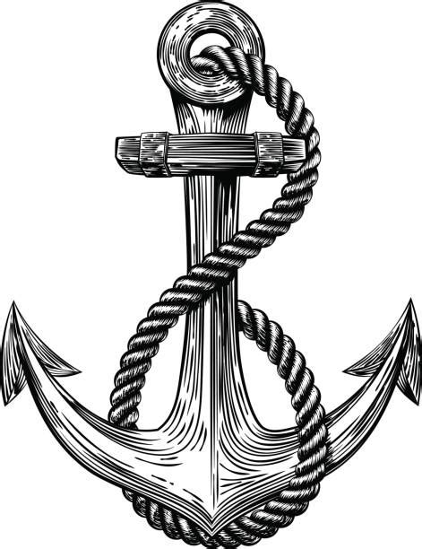 Anchor Tattoo Illustrations Royalty Free Vector Graphics And Clip Art