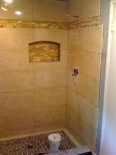 If you are considering designing your own, then there are several steps you will need to it is also possible to purchase a customized glass or fiberglass enclosure that is built to order. tiled-shower-stall.jpg (768×1024) | bathroom tile ideas ...