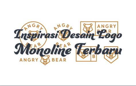 30 Inspirasi Desain Logo Monoline 2017 Jago Desain