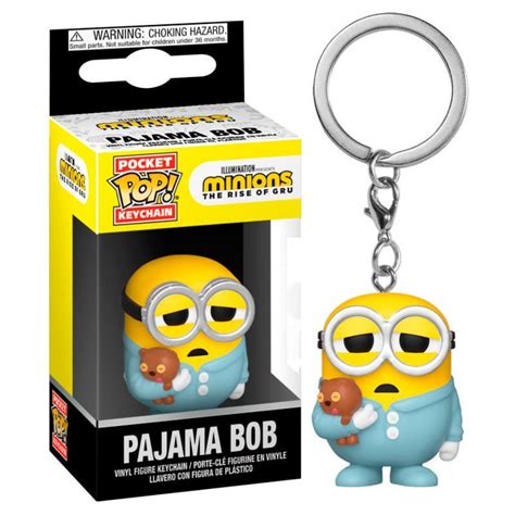 Minions Funko Pocket Pop Sleutelhanger Pajama Bob The Vault