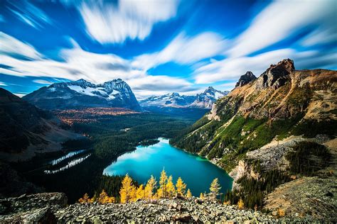 Wallpaper Landscape Colorful Forest Mountains Lake Water Nature