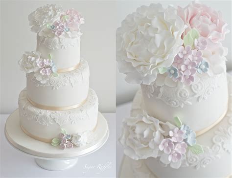 Pretty Spring Wedding Cakes
