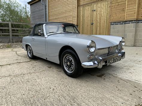 F Mg Midget Mkiii Cc In Stunning Silver Mike Authers Classics