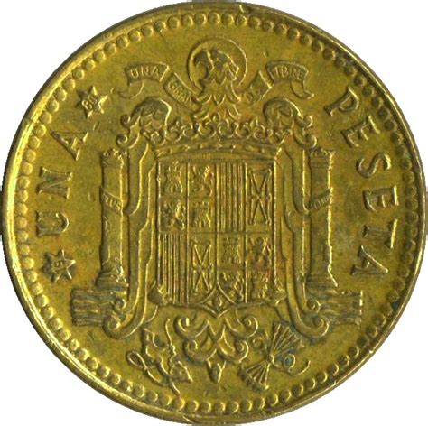 1 Peseta Juan Carlos I Espagne Numista