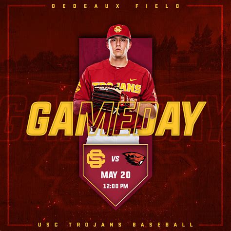Usc Baseball Game Day Graphics Package Wnw