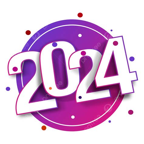 Vektor Eps Desain Logo Tahun Baru 2024 Desain Logo Tahun Baru 2024