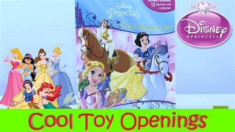 Disney Princess Great Adventures My Busy Book Toy Review Youtube