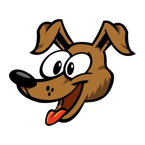 Cute Friendly Cartoon Dog Download Free Vectors Clipart