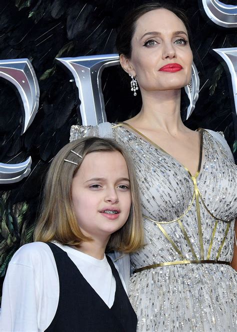 Angelina Jolies Daughter Vivienne Plays Princess Aurora In Maleficent