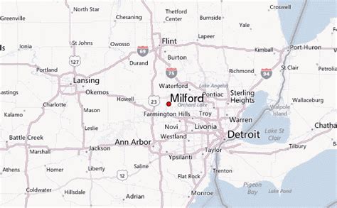 Guía Urbano De Milford Michigan