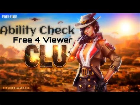 Garena free fire characters aren't just cosmetic in nature, as each of them features a specific special survival ability that can completely change your approach in battle. Free Fire New Character CLU || CLU New Character || Clu ...