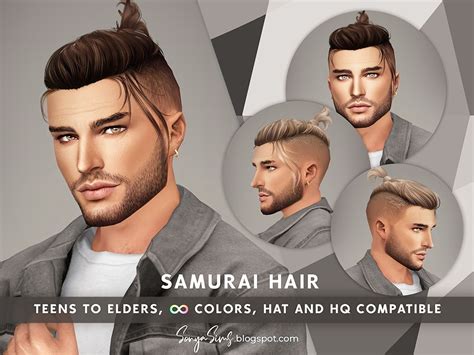 Sims4 Cc Sonyasimscc Download Current Week ♠ Samurai