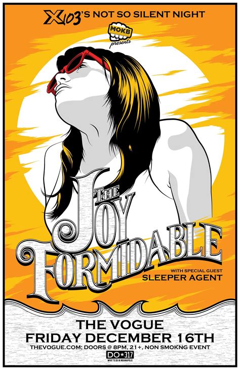 The Joy Formidable Concert Poster