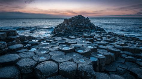 The Giants Causeway An Area Of About 40000 Interlocking Basalt