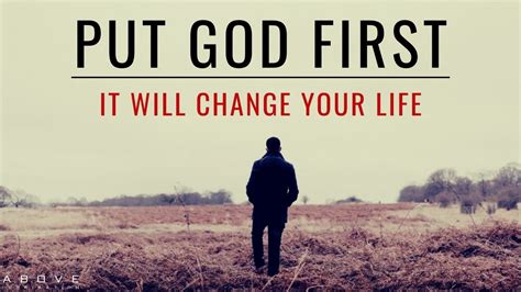 Put God First In Your Life Seek First The Kingdom Of God