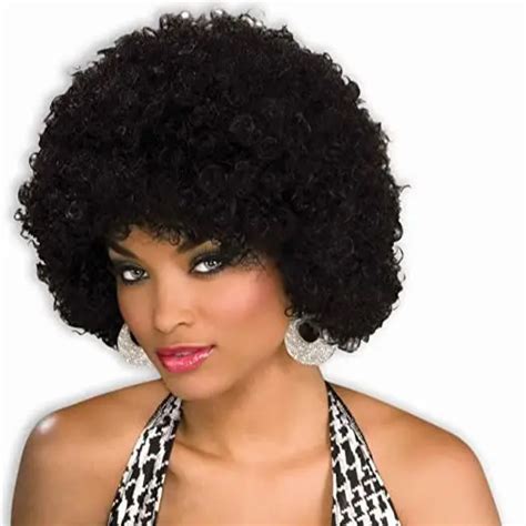 Synthetic Afro Wig Women Short Fluffy Hair Wigs For Black Women Kinky