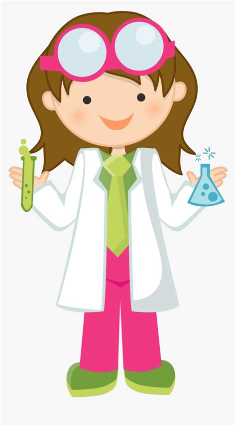 Girl Scientist Free Clipart Science Fun Free Clip Girl Scientist Clipart Hd Png Download