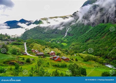 Beautiful Landscape And Scenery View Of Norway Green Scenery Of Hills