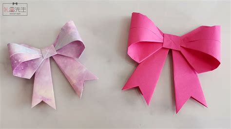How To Make An Origami Bow Tie For T Diy Paper Bow Out Of Wrapping