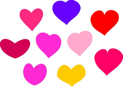 Free Vector Graphic Hearts Love Heart Valentine Free Image On