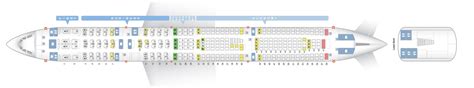 Seat Map And Seating Chart Lufthansa Airbus A Four Class Layout