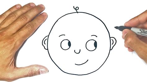 How To Draw A Baby Step By Step Baby Drawing Lesson