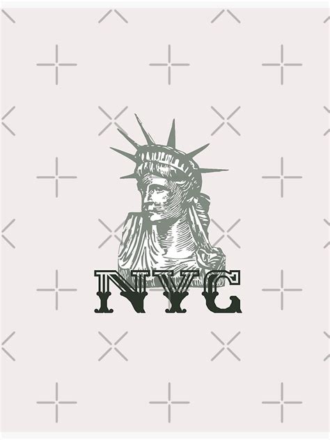 Vintage New York City Statue Of Liberty Poster For Sale By Ashandbubu
