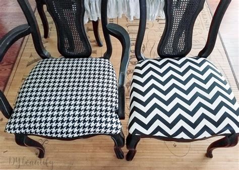 How To Easily Reupholster Dining Seat Cushions Diy Beautify