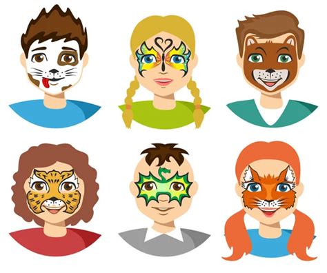 Face Paint Clipart