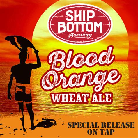 Blood Orange Wheat Ale Ship Bottom Brewery Untappd
