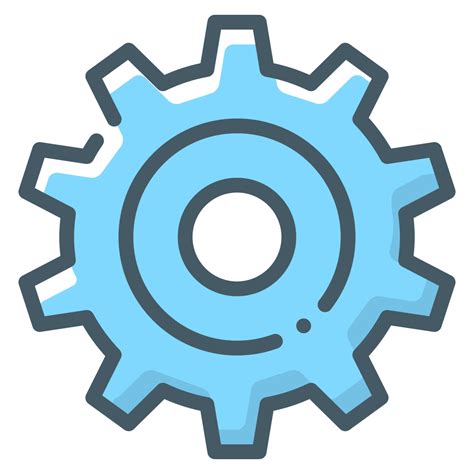 Cogwheel Gear Setting Icon Free Download On Iconfinder