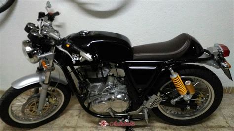 The yellow is a very rare color on the gt, all the ones i have seen on roads(a handful) a red. For sale Royal Enfield Continental GT 535