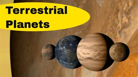 Terrestrial Planets In Order Youtube