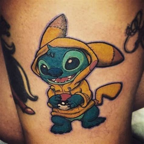 40 Fantastic Stitch Tattoos Collection Stitch Tattoo Disney Stitch